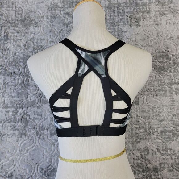 Victoria Sport Sports Bra Size 34C Gray Victoria's Secret Incredible Lightweight - Picture 3 of 7